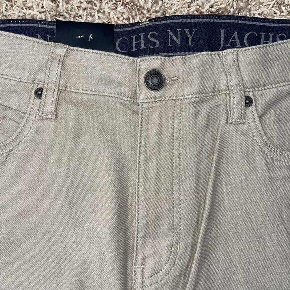 Jachs New York Men’s Twill 5-Pocket Pants Tan, Size 32x29 (New) - Picture 5 of 9